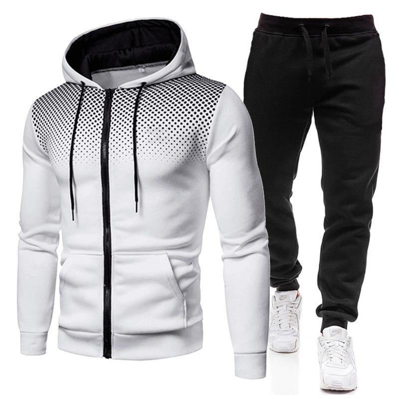 Unisex 3D Digital Print Fleece Hoodie & Sweatpants Set 2023