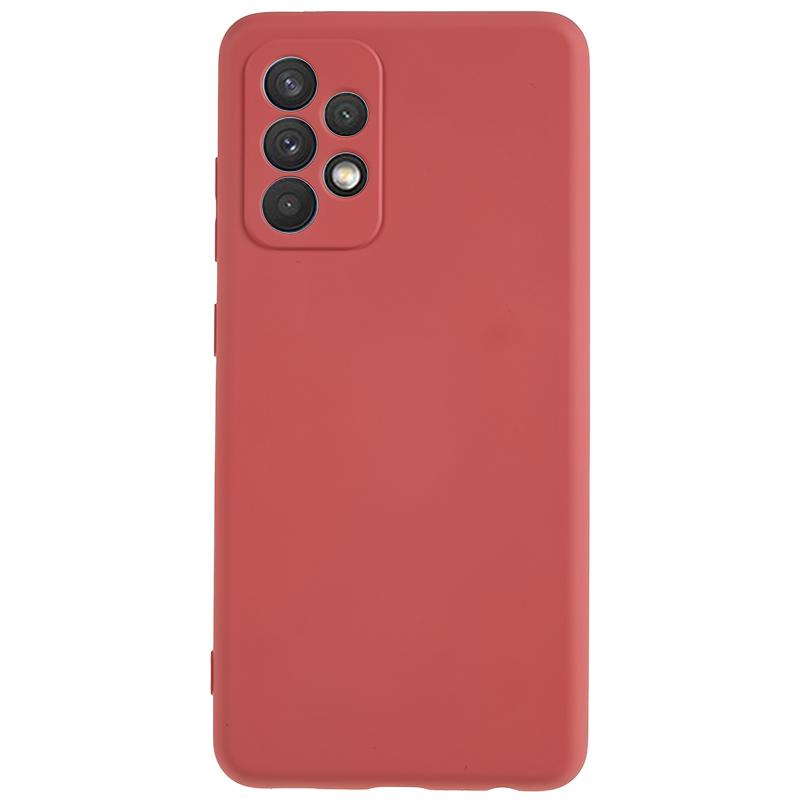 For Samsung Galaxy A52 4G/5G/A52s 5G Rubberized Phone Case Fiber Lining TPU Back Cover