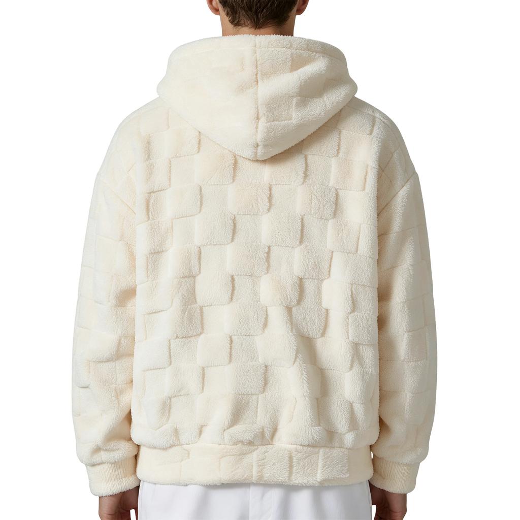 Men's Hoodie Thick Warm Hooded Sweatshirt for Winter Outdoor Wear