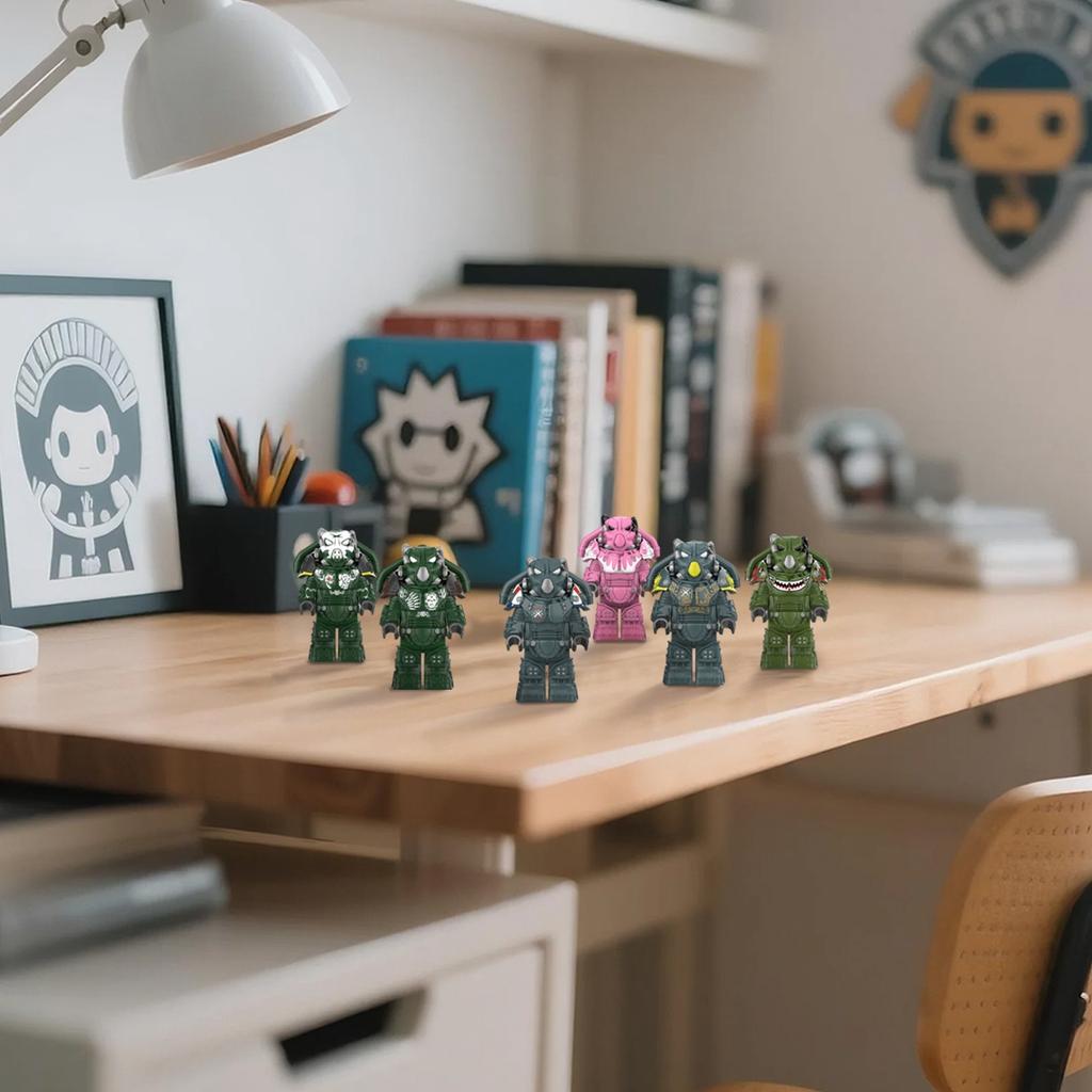 Cute Funny Building Toys Ornaments Children's Gifts