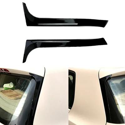 2PCS Car Rear Wing Side Spoiler Trim For VW Golf6 MK6 GTI R GTD 2009-2012 Rear Window Grille Conversion Golf 6 MK6 Variant Wagon