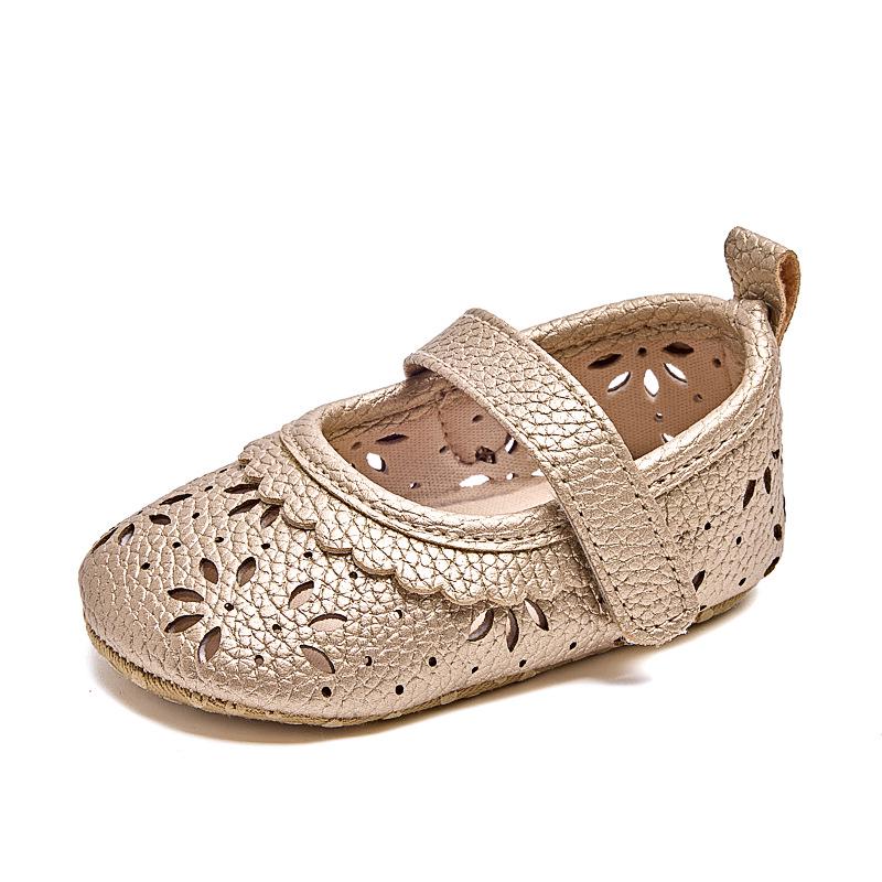 Soft Sole Breathable Baby Girl Toddler Shoes for Ages 0-1 - Spring/Autumn Casual Princess Shoes