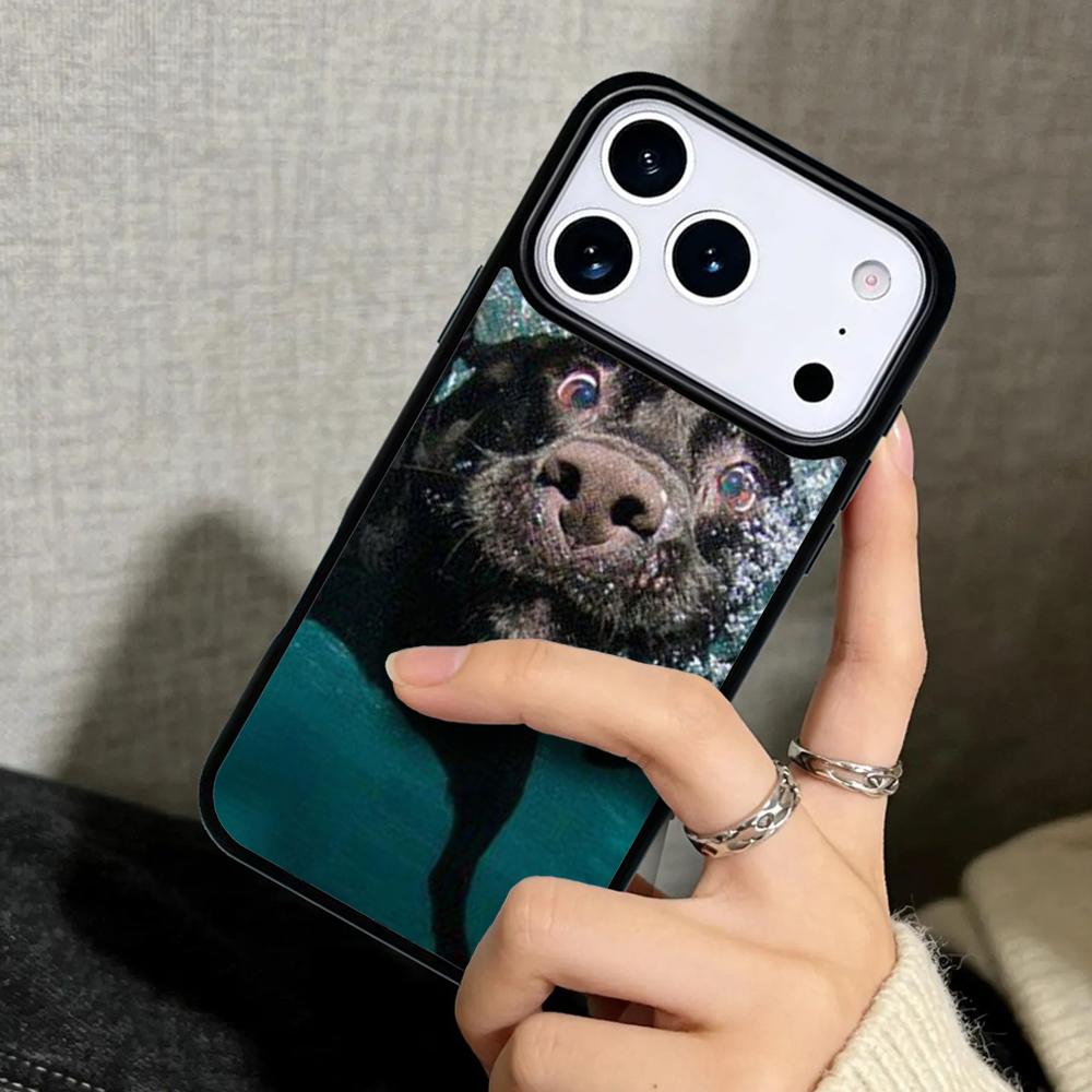 Capa Case for iPhone 17 Air 16 Pro Max 15 Plus 11 13 Mini 14 12 Back Phone Cover Labrador Retriever Golden Dog Puppy