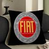 F_Fiats Logo Pillow Gift Home Office Decoration Bedroom Sofa Car Cushion Cover Case 45x45