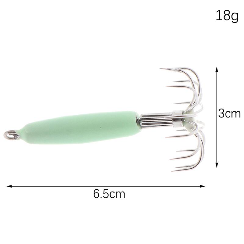

Светящийся крючок для кальмара 12 искусственная приманка для осьминога, каракатицы, креветки, джиги, жесткие рыболовные приманки, аксессуары
