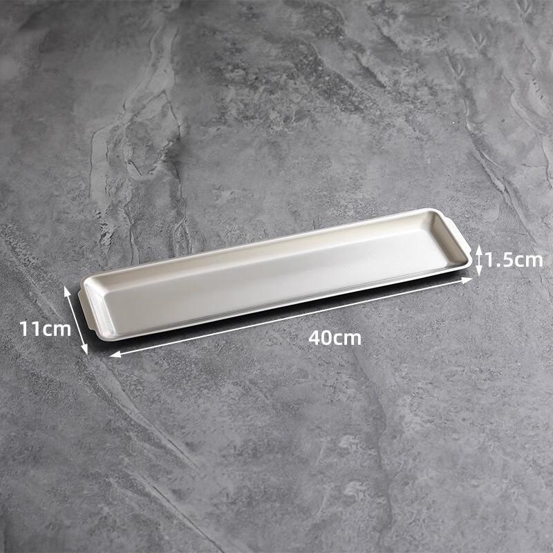 

Thickened Stainless Steel Rectangular Serving Tray