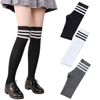 VIXA Kompression Hält Füße Perfekt für Set Damen Kniestrümpfe, Baumwolle, Beinverlängernde Socken, Bequem, Warm, Uniformen, Niedlich,