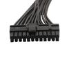 Cablu de prelungire a sursei de alimentare cu splitter dublu PSU cu 24 de pini pentru plăci de bază pentru minerit ATX Conector cablu adaptor pentru computer 30 cm/12 inchi