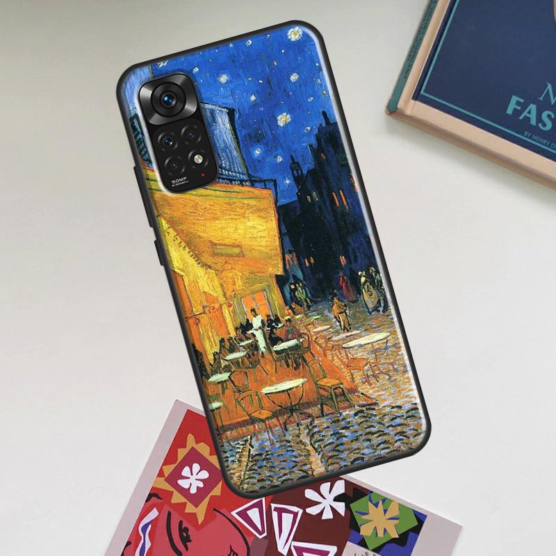 Famous Paintings Case For Xiaomi Redmi Note 14 Pro 13 12 11 10 15 Pro Plus Redmi 15C 13C 12C 10C 14C 15 Cover