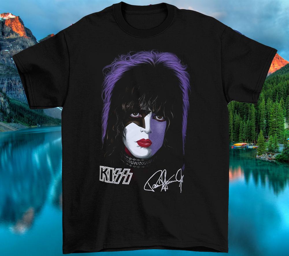 

Черная футболка унисекс Paul Stanley Kiss Band 234 Zz530