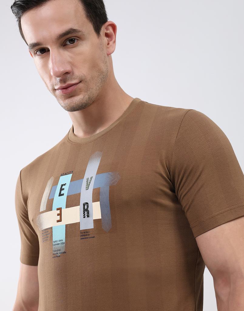 Monte Carlo Men Round Neck Half Sleeves T-Shirt