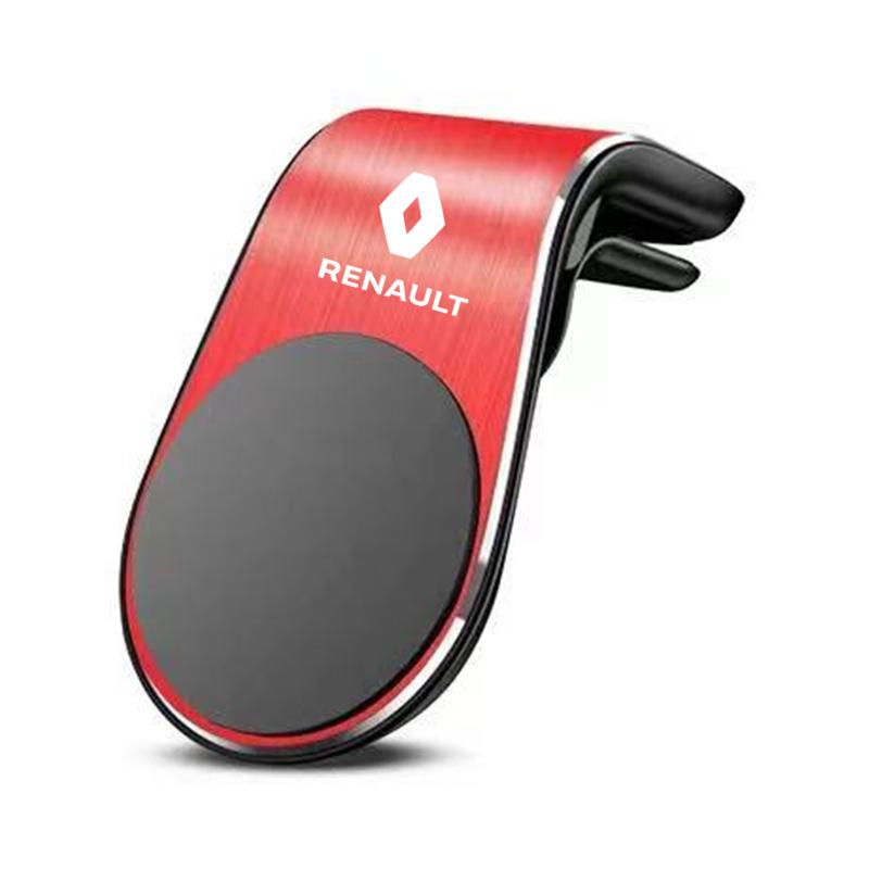 

Hub Caps Magnetic Car Phone Holder Air Vent Clip Mount Cellphone GPS Holder For Renault Megane 2 3 Clio Scenic Duster Kaptur Cap червоний