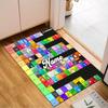 Custom Name Colorful Dream Island Rug for Living Room, Game Rooms, Office, Bedroom, Floor Mat Playful Design, fan gifts Christmas decor