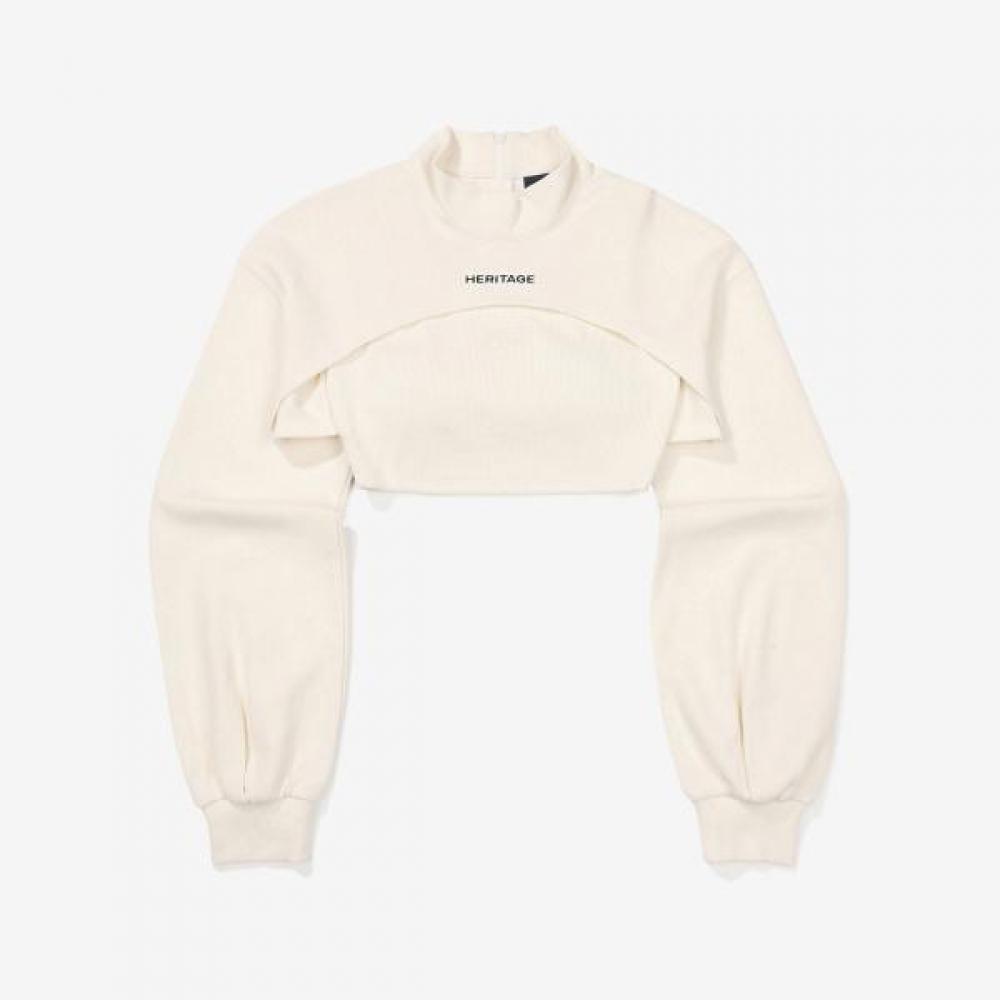 Fila Bra Top Layered Sweatshirt beige/95