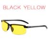 Night Vision Glasses 2PCS Black Frame Sunglasses Men Cycling Goggles Sport Sunglasses Outdoor Night Glasses for Driver Wholesale