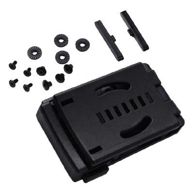 Outdoor Waist Clip Belt Clip with Lock, Camping Waist Sheath Scabbard Clamp Sheath Tool with Mounting Hardware Buckle