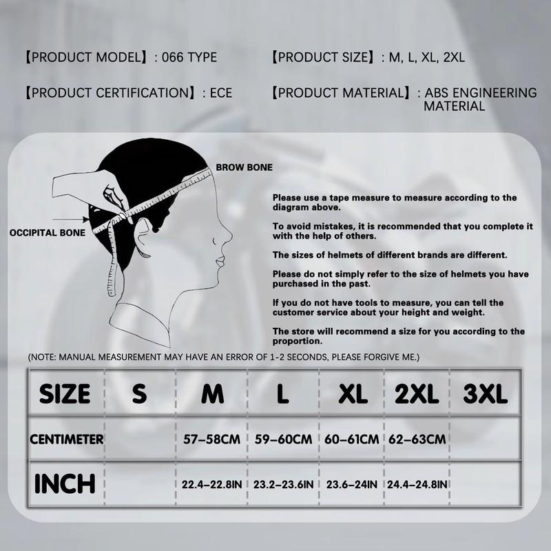 VGV 618 Open-Face-Helm, mehrere Visire zur freien Auswahl, integriertes Sonnenschild, Sicherheits-Fahrhelme für Damen und Herren für den Außenbereich