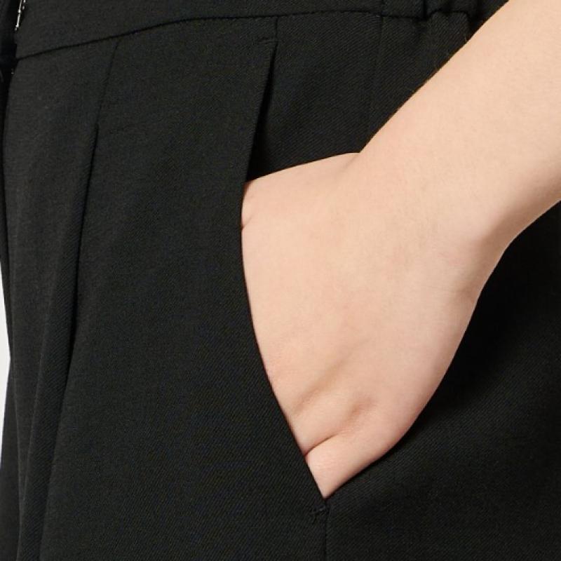 Bcbg Solid Pleated Banding Pants B4f7p301