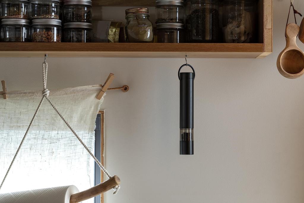 ±0 Plus Minus Zero Electric Mill (Set of 2 Black) ZKM-H110(B)