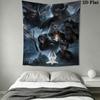 2K Games Wall Hanging Printed Fabric Blanket Decorative Tapestries for Bedroom Living Room Home Decor