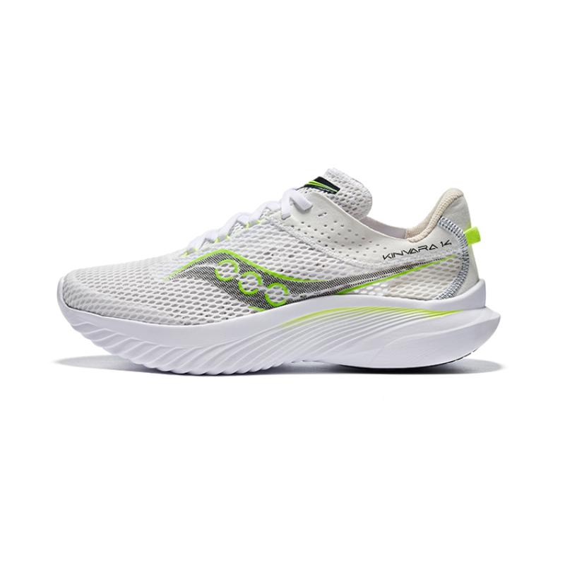 

saucony Women s Kinvara 14 White Slime Saucony S20823-75 41