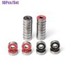 High Quality 10Pcs/set New Corrosion Resistance Scooter Skates Wear Resistance Toy Accessories Deep Groove 608rs Ball Bearings