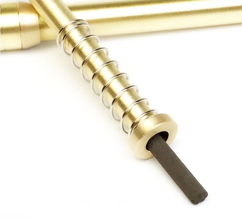 4mm Copper Mesh Moxibustion Stick with Massage Roller for Home Use