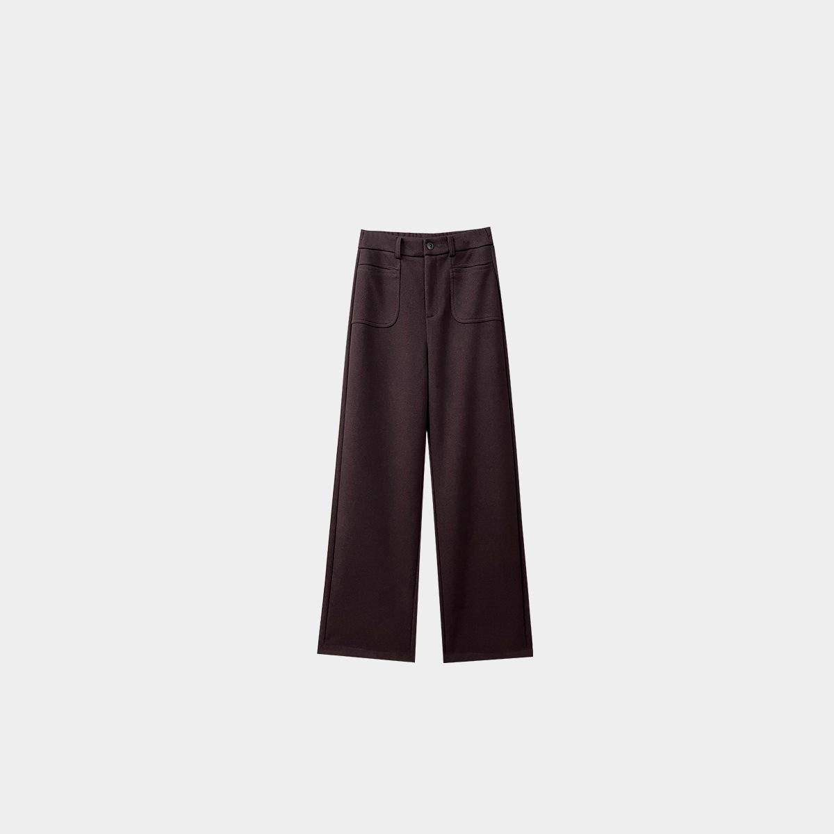 Zhengzhou Women s High Waist Slimming Wool Pants - Winter 2025 Collection 32