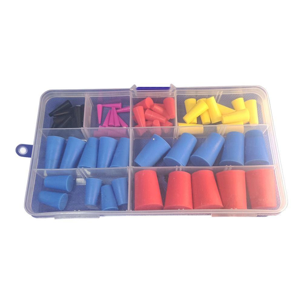60pcs Multicolour Masking System Kit  Powder Coating, Painting, Anodizing, Plating & Media Blasting