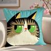 Kawaii Cartoon animal graffiti Pillows Decorative Cushion Covers x Cushions Cover Home Decor Items Decorations Bedroom