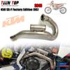 KTM 450SX-F Factory Edition 2018 Titanium Alloy Off-Road Exhaust Pipe