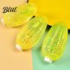 Aurora Glitter Toy Corn Squeeze Slow-Rising TPR Fidget for Stress Soft Rubber Relief Realistic Vegetable-Shaped Decompression Gadget Kids Adults