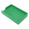Bandeja para Tornillos PP Soporte de Almacenamiento Ranurado 3,5-4,0 mm 160 Agujeros Organizador Antiestático para el Trabajo