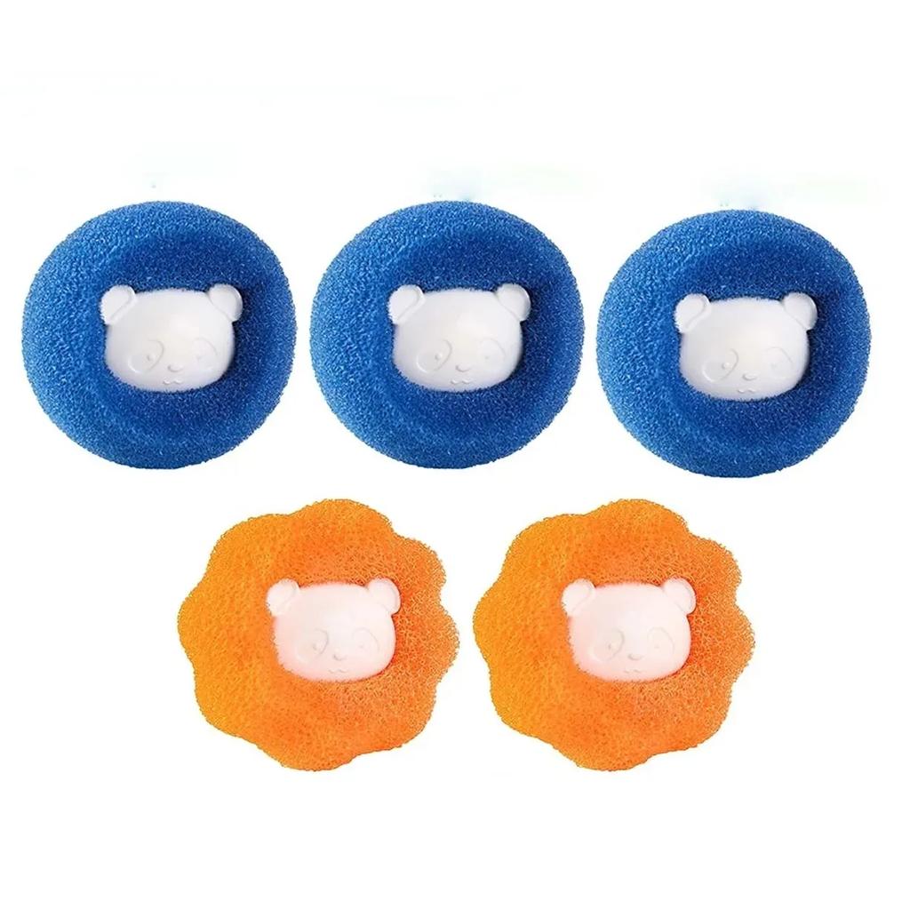 1/5 Pcs Downy Laundry Accessories Fabric Softener Magics Clothes  Washing Capsules Sponge Cleaning Balls Detergent Limpieza