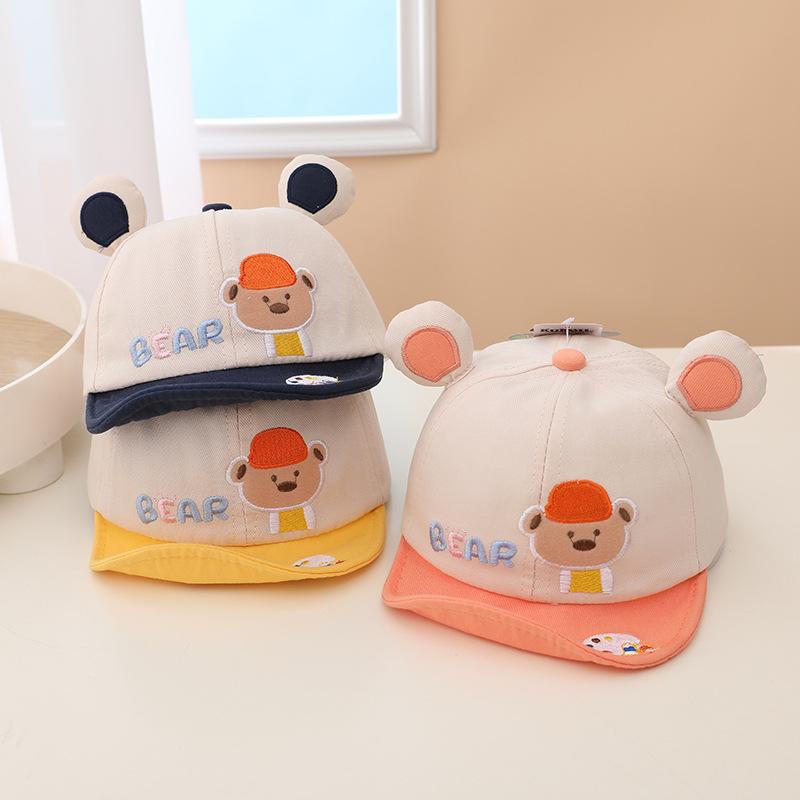 Spring Baby Baseball Cap Thin Soft Brim Duckbill Hat Cute Unisex Infant Toddler Sun Protection Visor For Boys And Girls