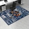 Office Carpet Dallas Football Fanatic Couch Rug, Chair Mat Protection