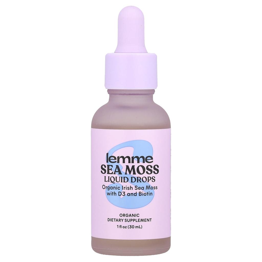 Organic Sea Moss Liquid Drops, 30Ml(1Fl Oz)