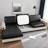 Waterproof Sofa Seat Cushion Cushion Cover For L Shaped 3 Seater Sofa Furniture Family Pu Leather Protector Stretch Washable Removable Slipcovers