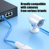 Weatherproof Ethernet Repeaters 48V POE Extender With IP67 Protections For Outdoor Cameras Networking Signal Boosting