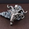 Gothic Lucifer Goat Men's Pendant Chain Popular Charm Stainless Steel Satan Baphomet Necklace Gift Jewelry Accessories