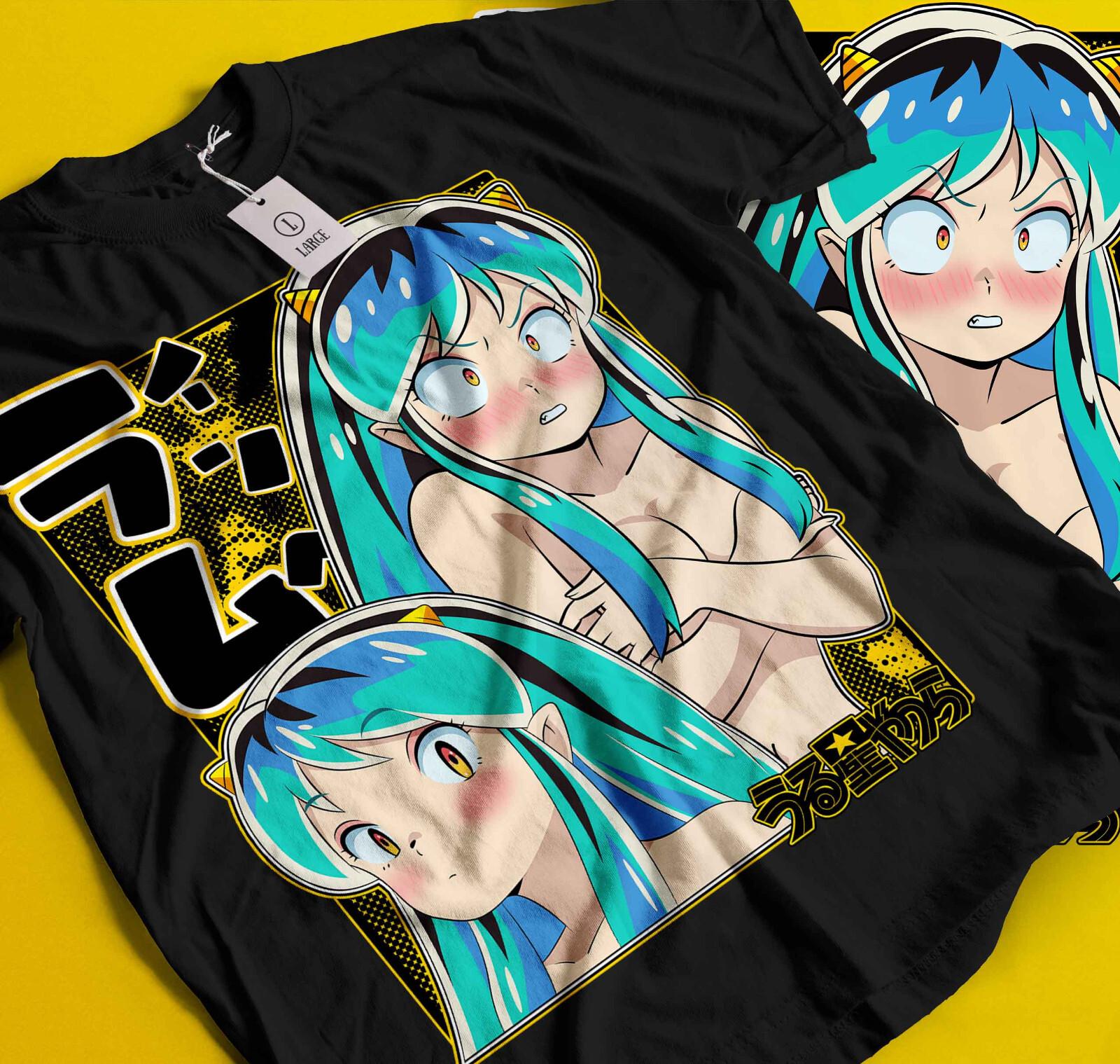 

Urusei Yatsura Lum Invader T-Shirt Mens Womens Tees Top 90s Vintage Anime Waifu,Magical GirlGifts 314 XL