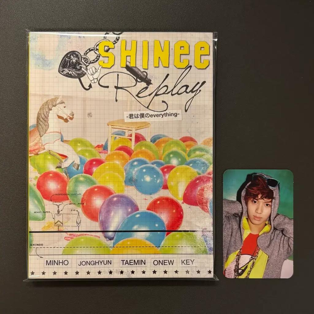 SHINEE Japanese Album Replay (Taemin photocard)
