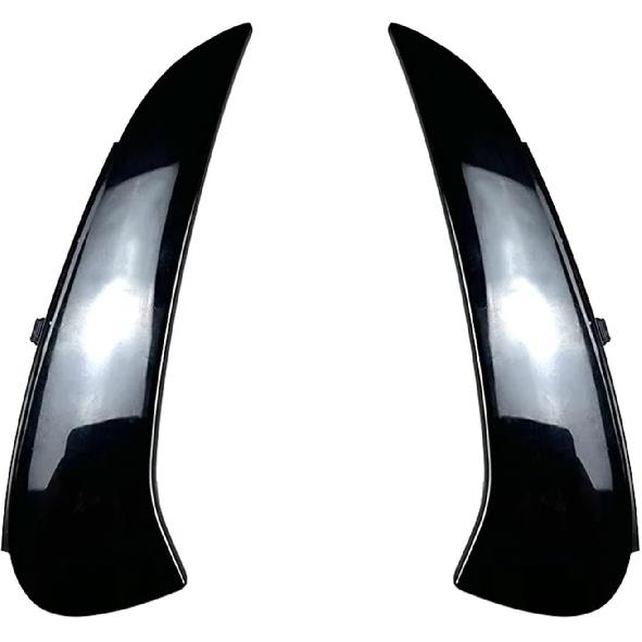 

Car Rear Bumper Splitter Side Spoiler Air Vent Wind Knife Body Kits Compatible with Benz C-Class W206 C260 C43 C63 AMG 2022 2023(Glossy Black) Glossy black