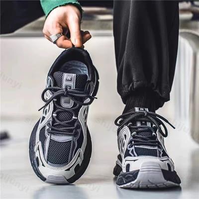 Men's Outdoor Casual Shoe 2025 Lace Up Platform Sneakers Comfort Running Shoes Men Training Shoes Zapatillas De Hombre