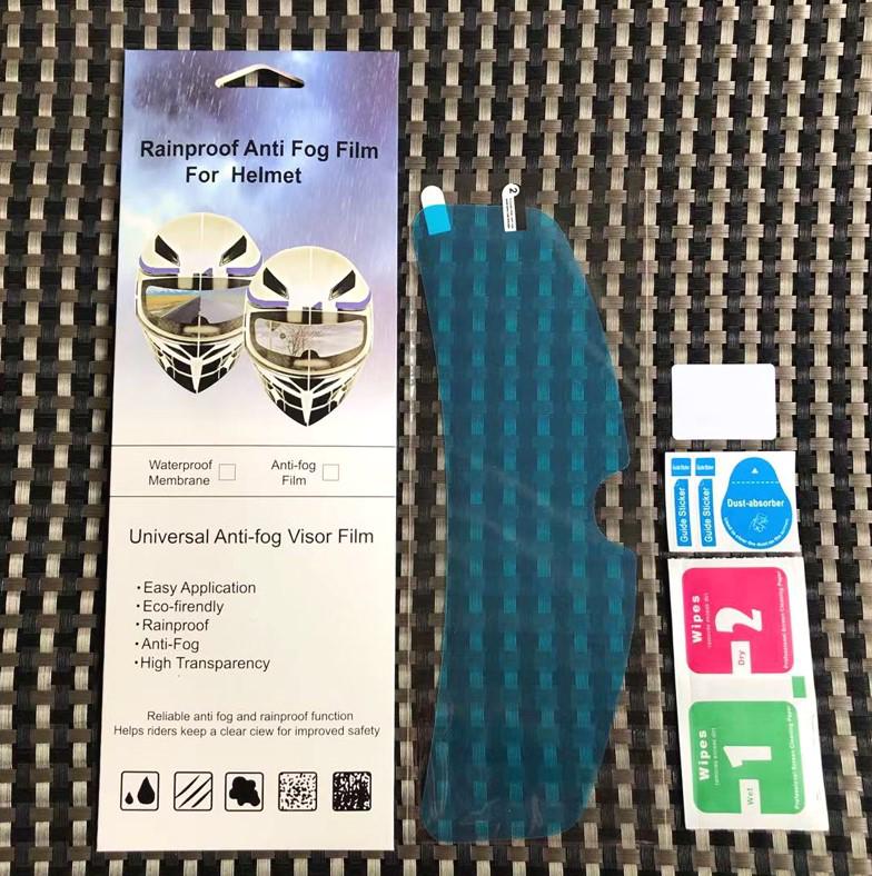 Motorcycle Helmet Rainproof & Anti-Fog Film: Essential for Electric Motorcycle Riding