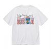 Women's Breathable Soft Classic T-Shirt Rabbit Drinking Mug Cartoon Print Tee