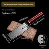 German Manganese Steel Plastering Trowel with Single & Double Toothed Edge for Tile and Ash Work
