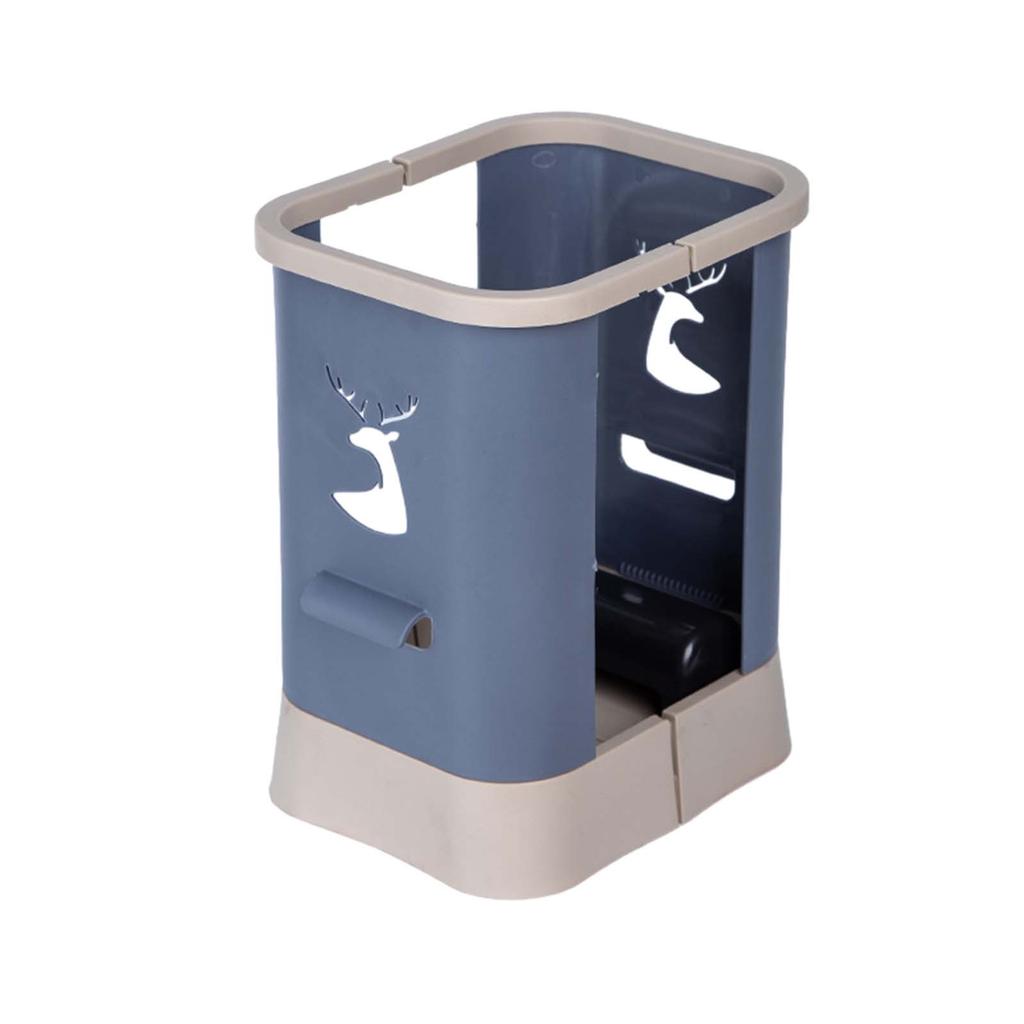 Rubbish Bin Plastic Small Trash Can Wastebasket Garbage Container Bin For Bathroom Bedroom Kitchen Home Office Trash Can Dustbin