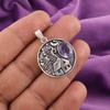 Iolite Gemstone 925 Sterling Silver Jewelry Handmade Pendant1.29'' Gift For Wife CP-39-8
