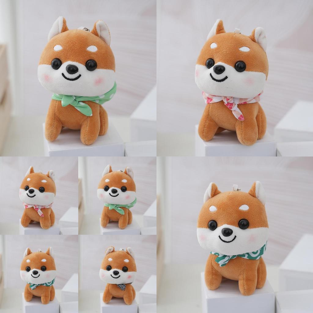 Charming Shiba Inu Plush Keychain Soft Stuffed Dog Toy For Dogs Lovers And Collectors